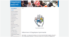 Desktop Screenshot of dagplejen-naestved.dk
